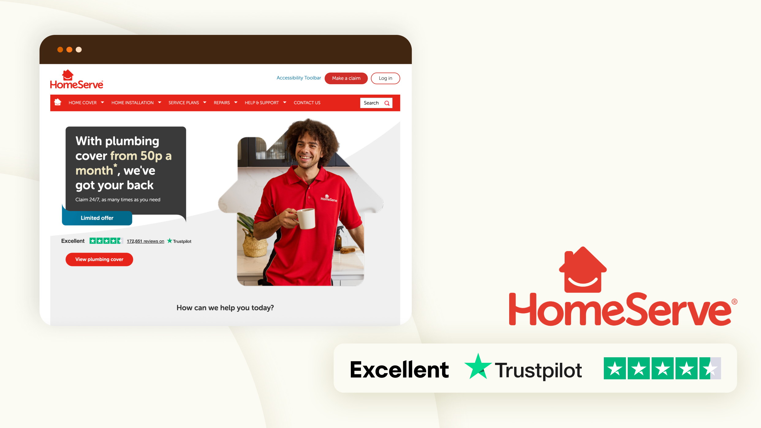 How HomeServe gives customers peace of mind