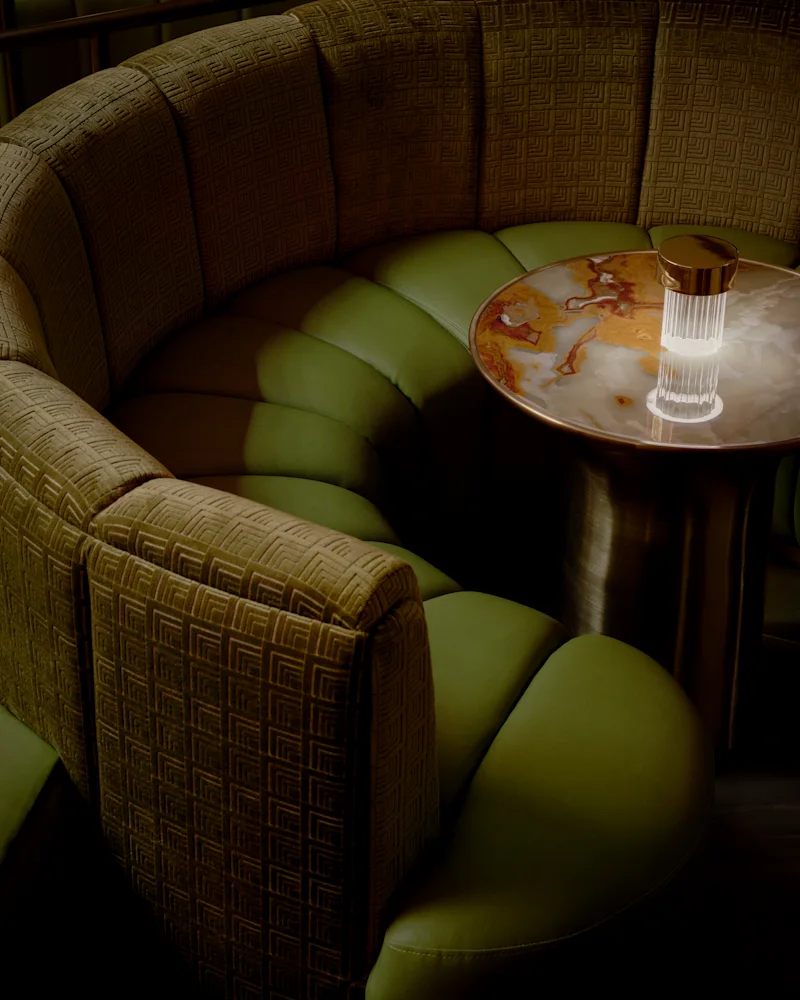 Pinky Ring Sofa Detail