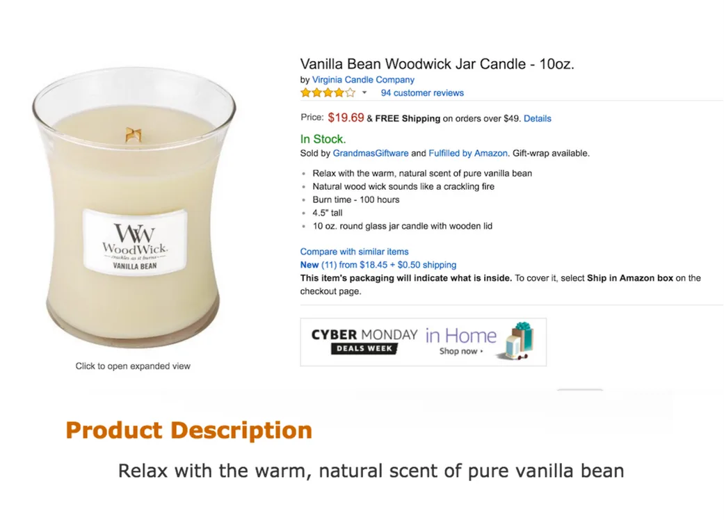 WoodWick Candles - WoodWick Wax Melts - 0.8 oz - Page 1 - The Lamp Stand