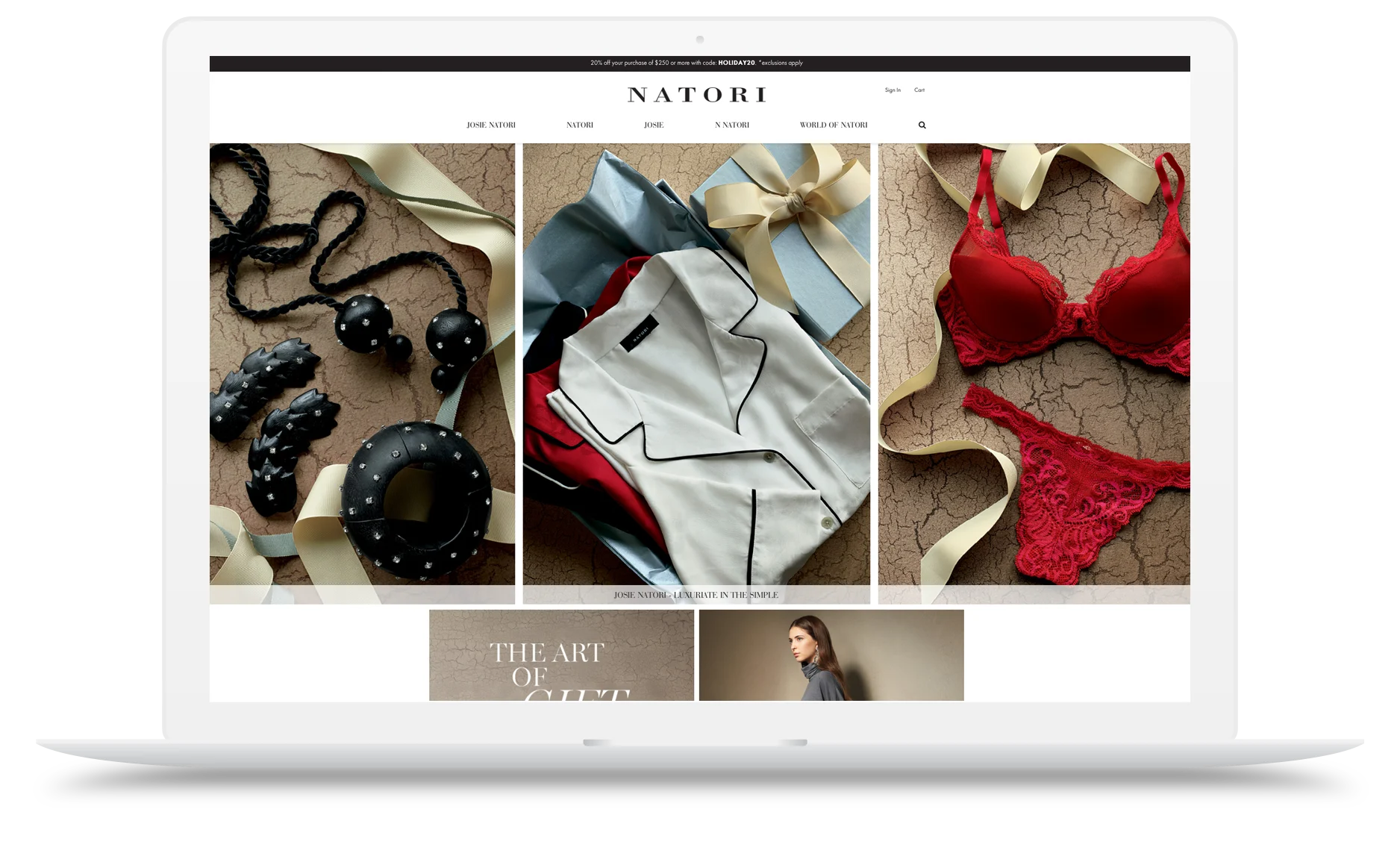 Iconic Fashion Brand Natori Launches New Look and Online Store