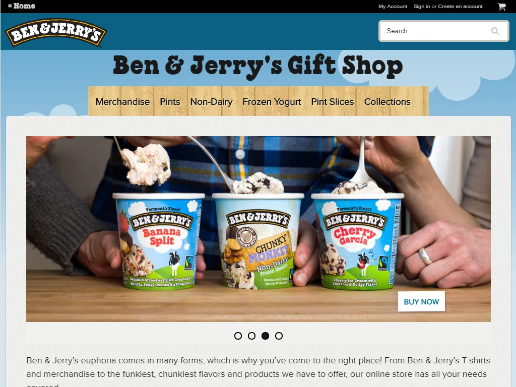 Ben & Jerry's Gift Shop