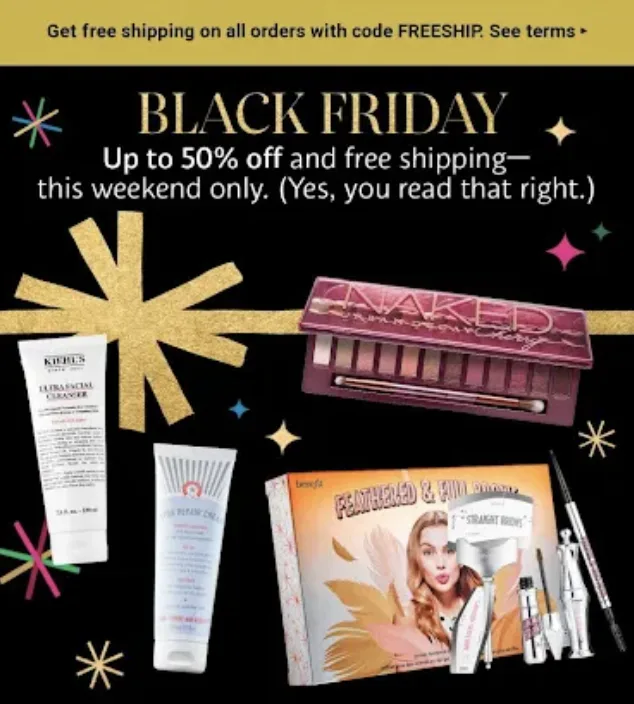 Sephora black friday promotions