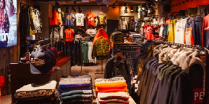 Caso di studio in miniatura superdry