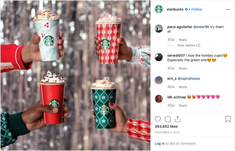 Starbucks Holiday Cup Controversy Mocked With #ItsJustACup