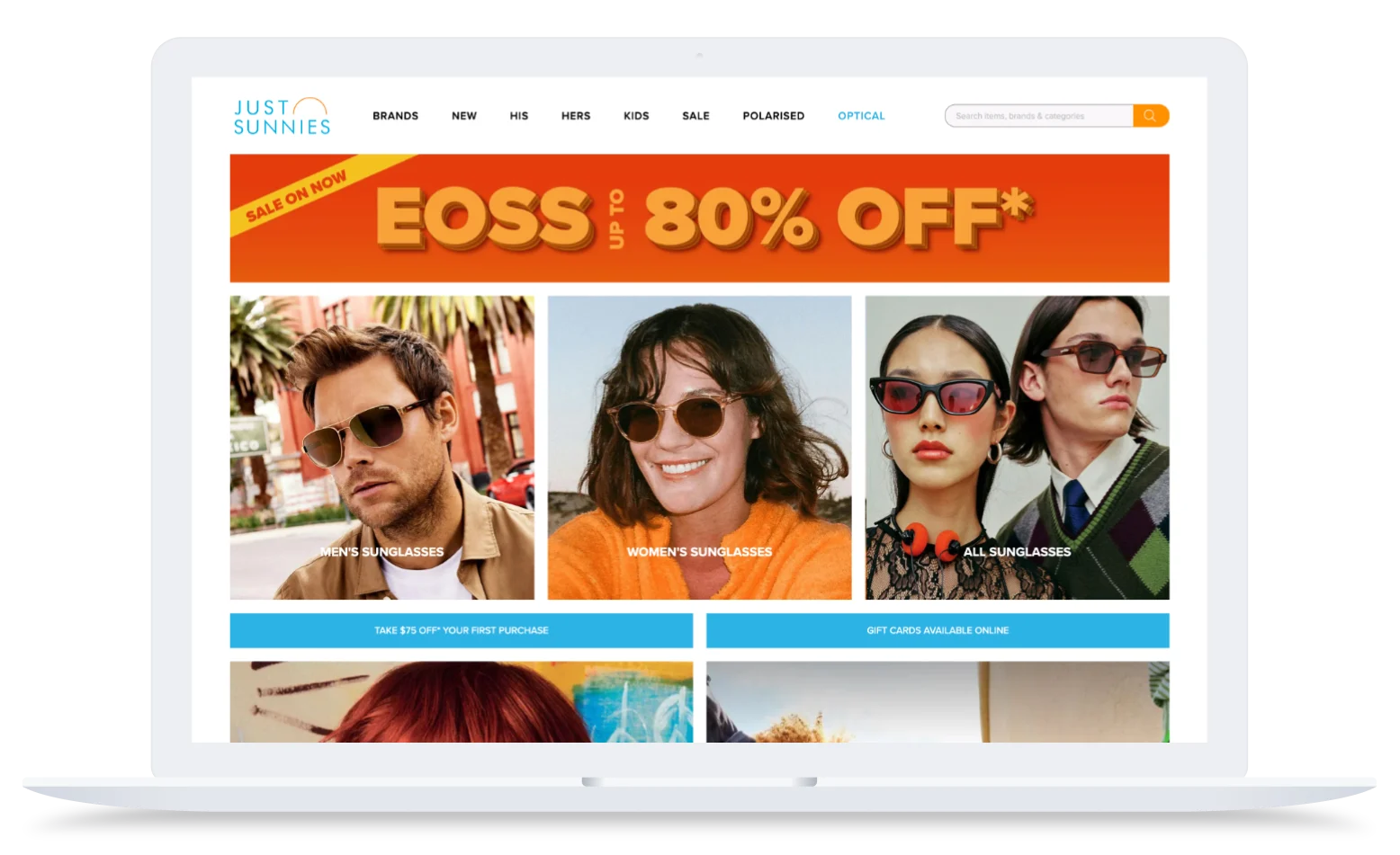 Just Sunnies Case Study BigCommerce