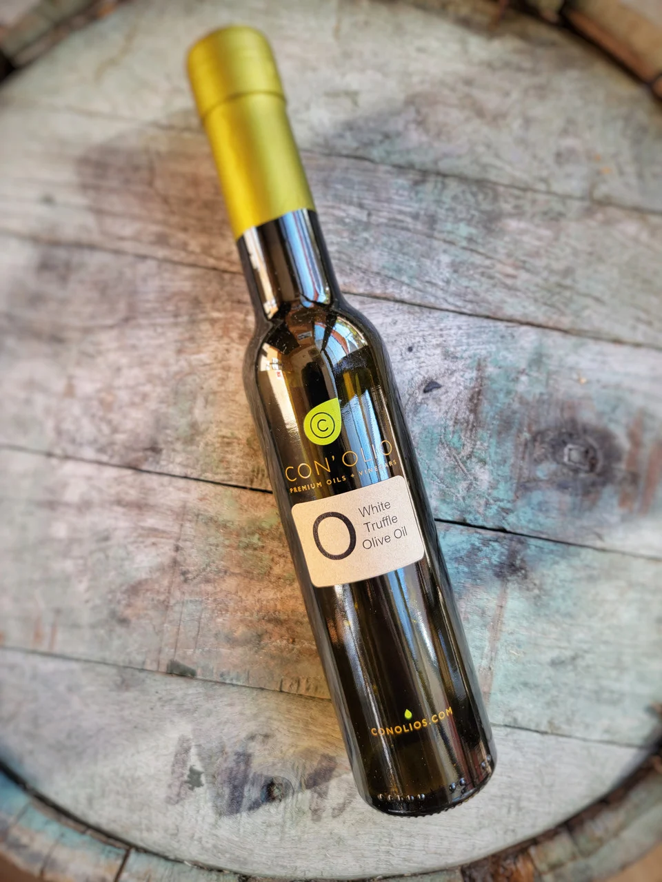 White Truffle Infused Olive Oil from Con’ Olio.