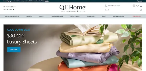QE Home Desktop Page