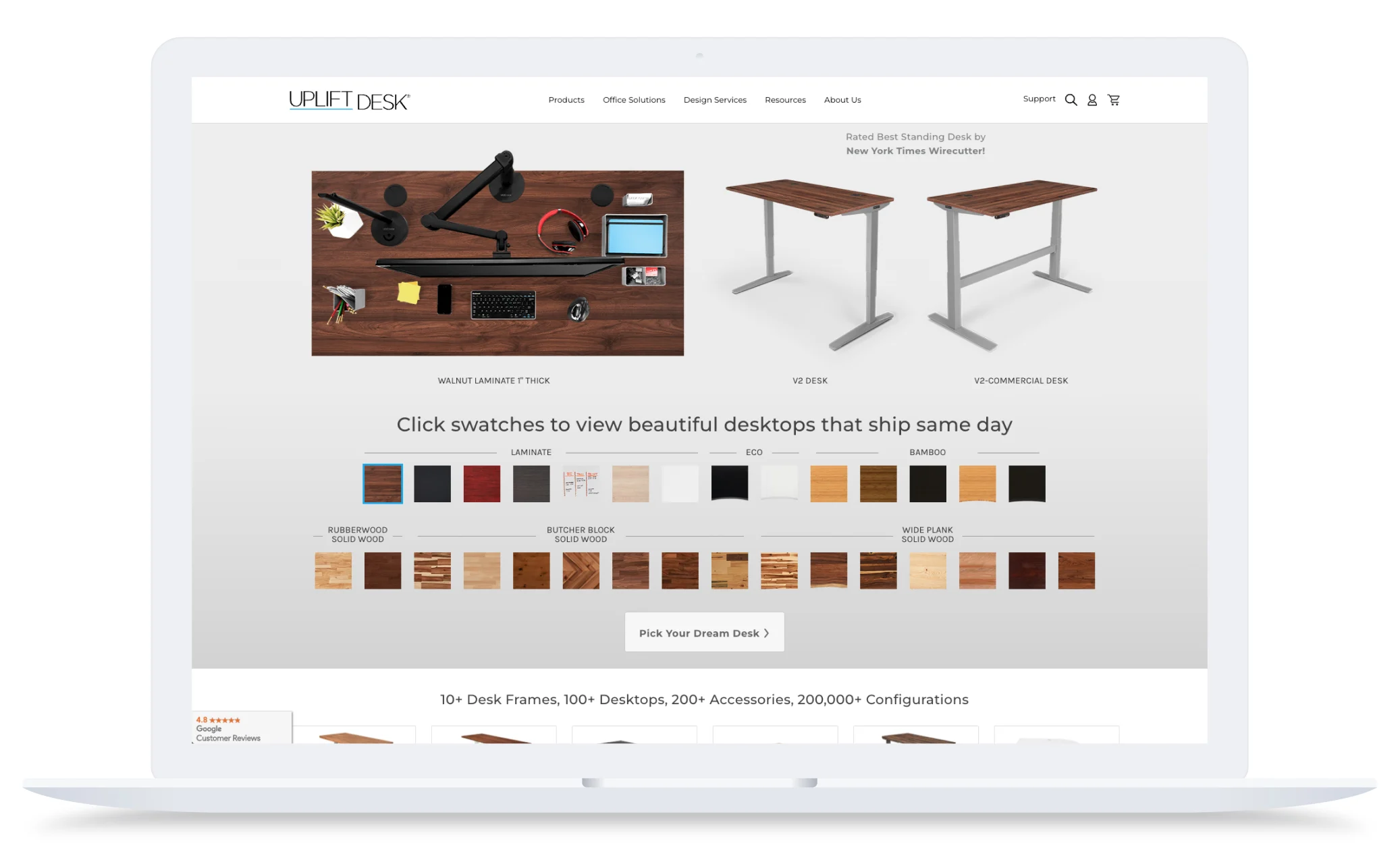 UPLIFT Desk on X: We offer custom solutions. The UPLIFT V2 L