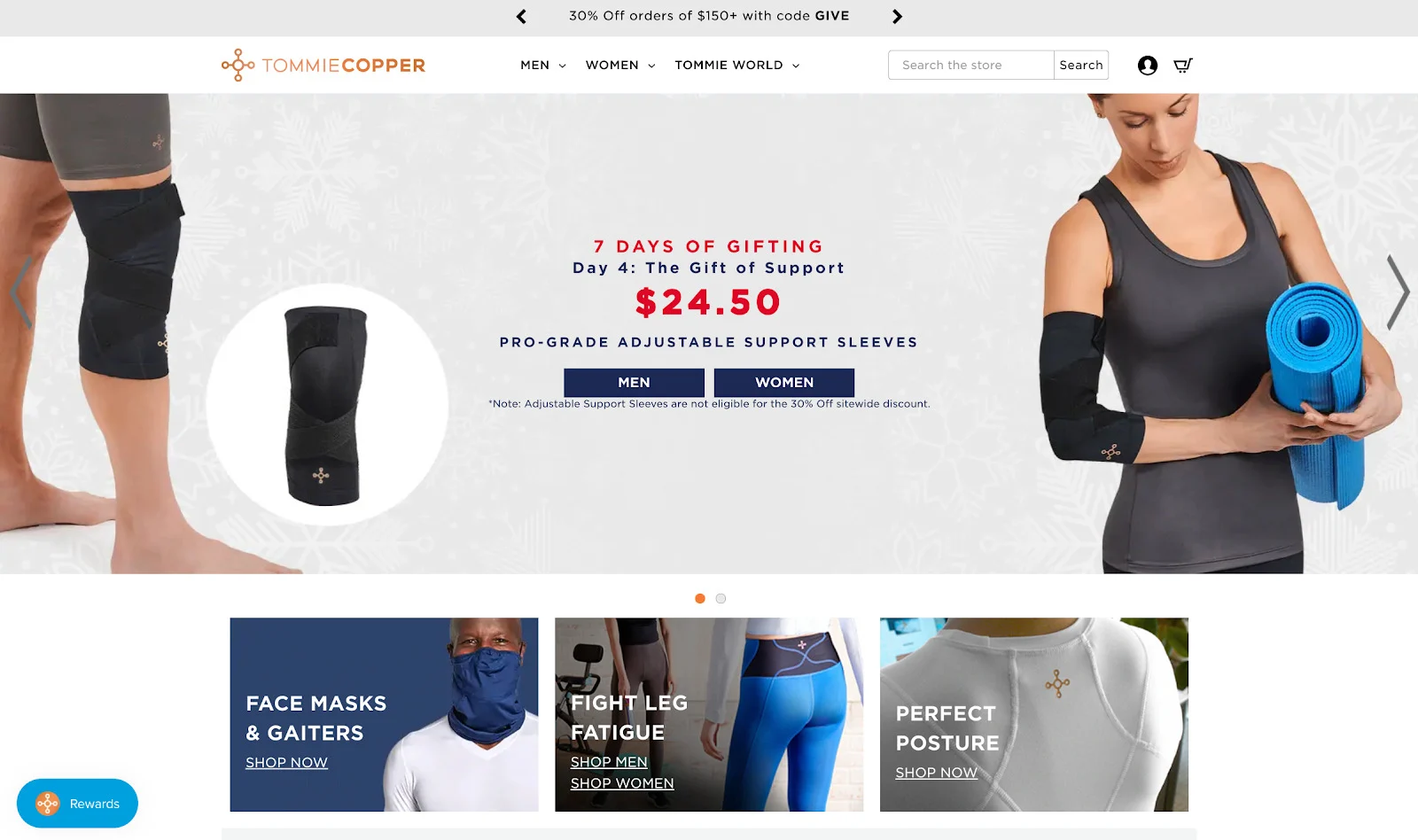 Tommie Copper Womens Recovery Refresh Knee Sleeve Black Medium