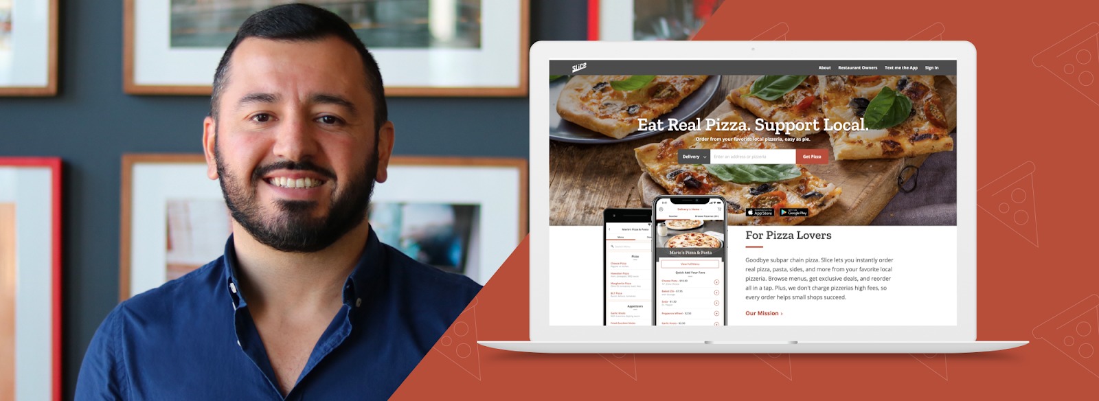Get The Slice App - Order from Your Favorite Local Pizzeria on