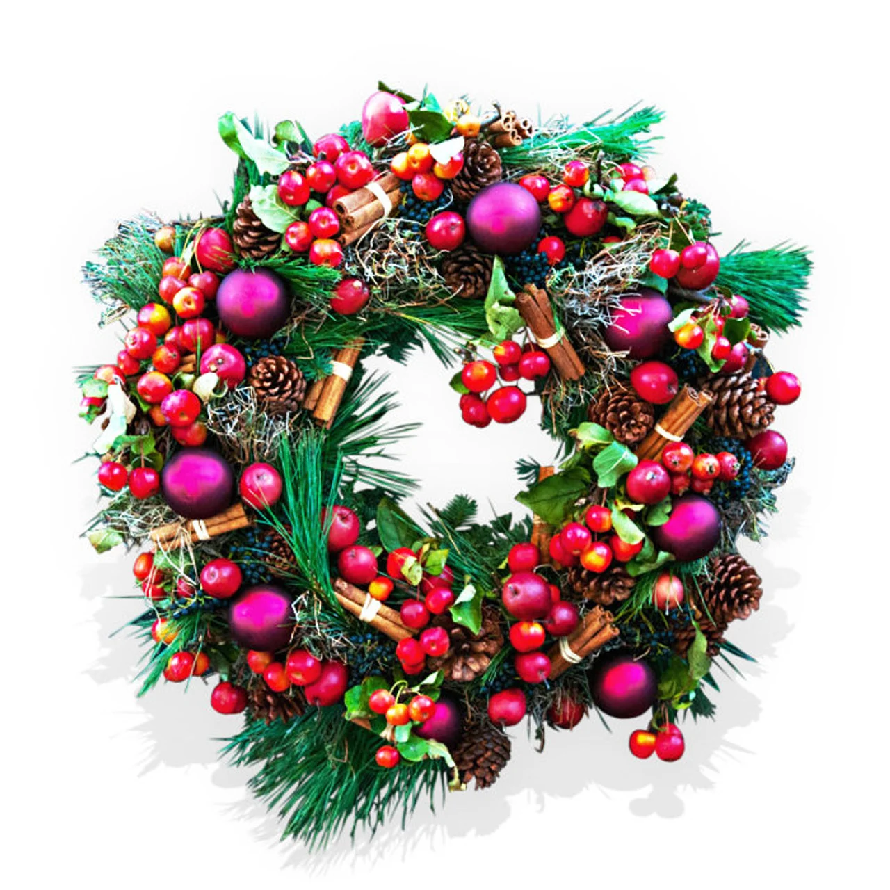 Festive Fragrance Door Wreath from Flower Station.