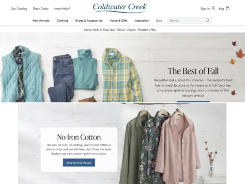 Coldwater Creek Plus Size Clothing Review
