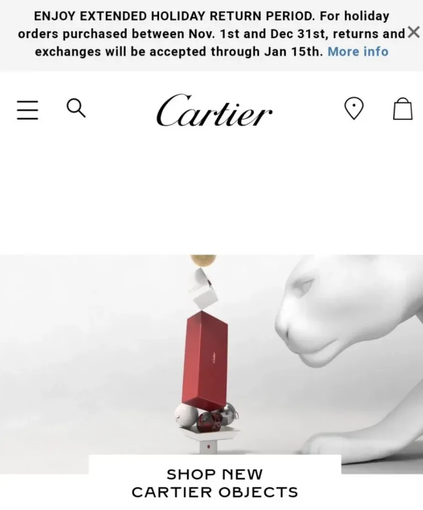 Cartier black friday promotions