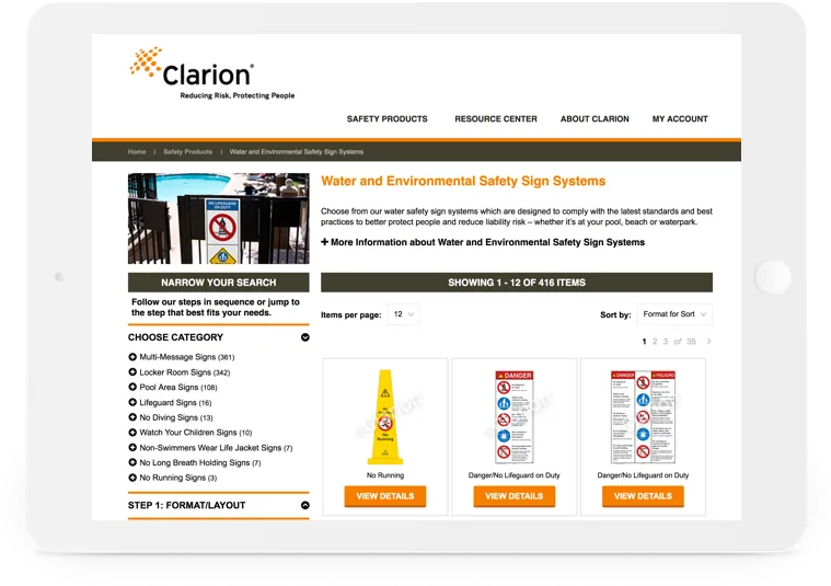 Clarion safety quote