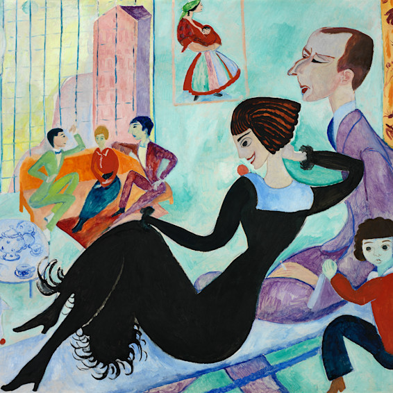 Sigrid Hjertén - Atelierinteriør