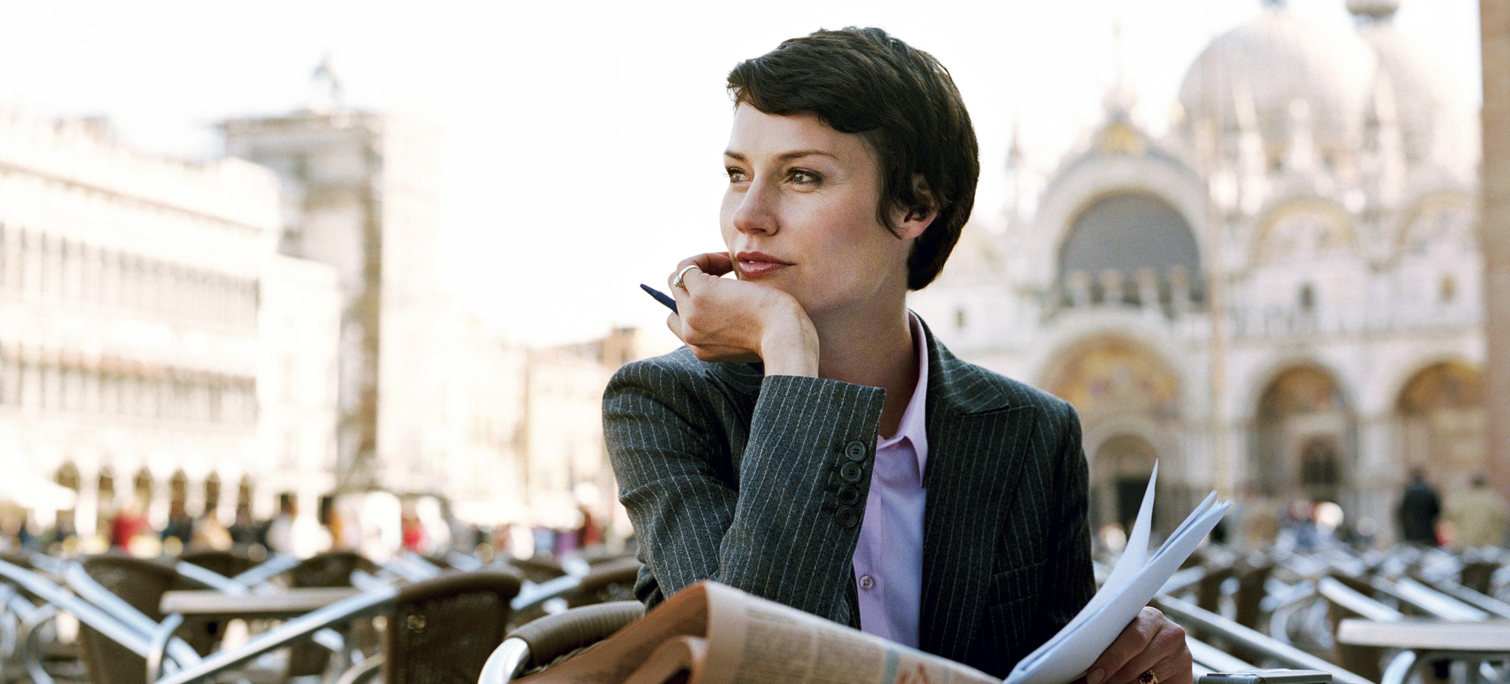 [Featured Image] A person is outside working. 