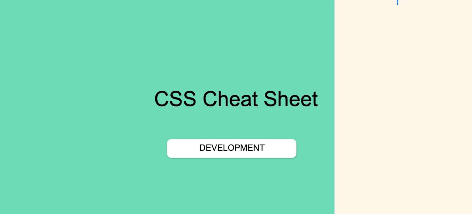 CSS Cheat Sheets & Quick Reference | Coursera