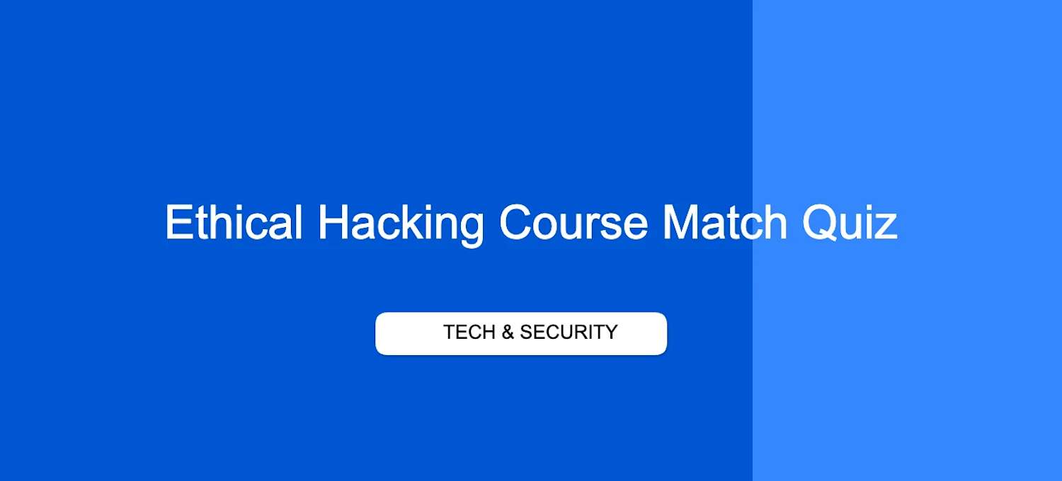 Which Ethical Hacking Course Should You Take? Find Out in 1 Minute ...