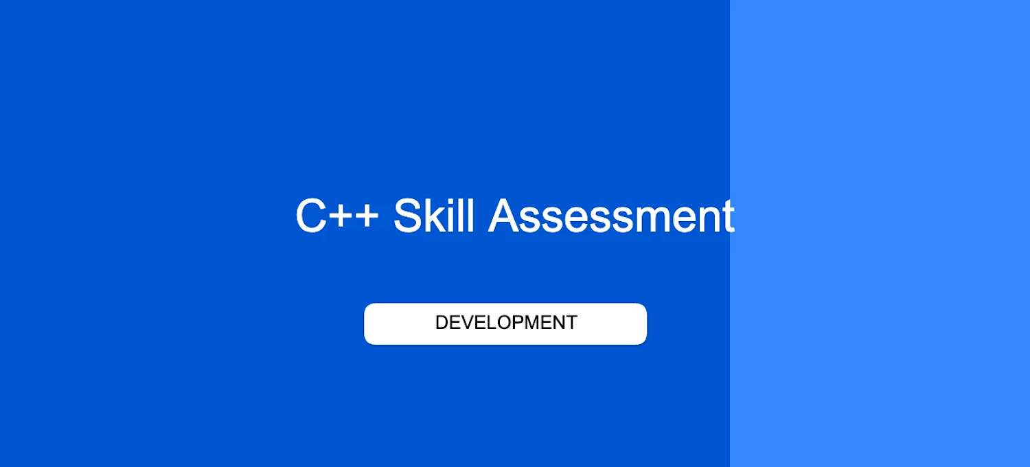 C++ Skills Assessment: Test Your Programming Expertise | Coursera