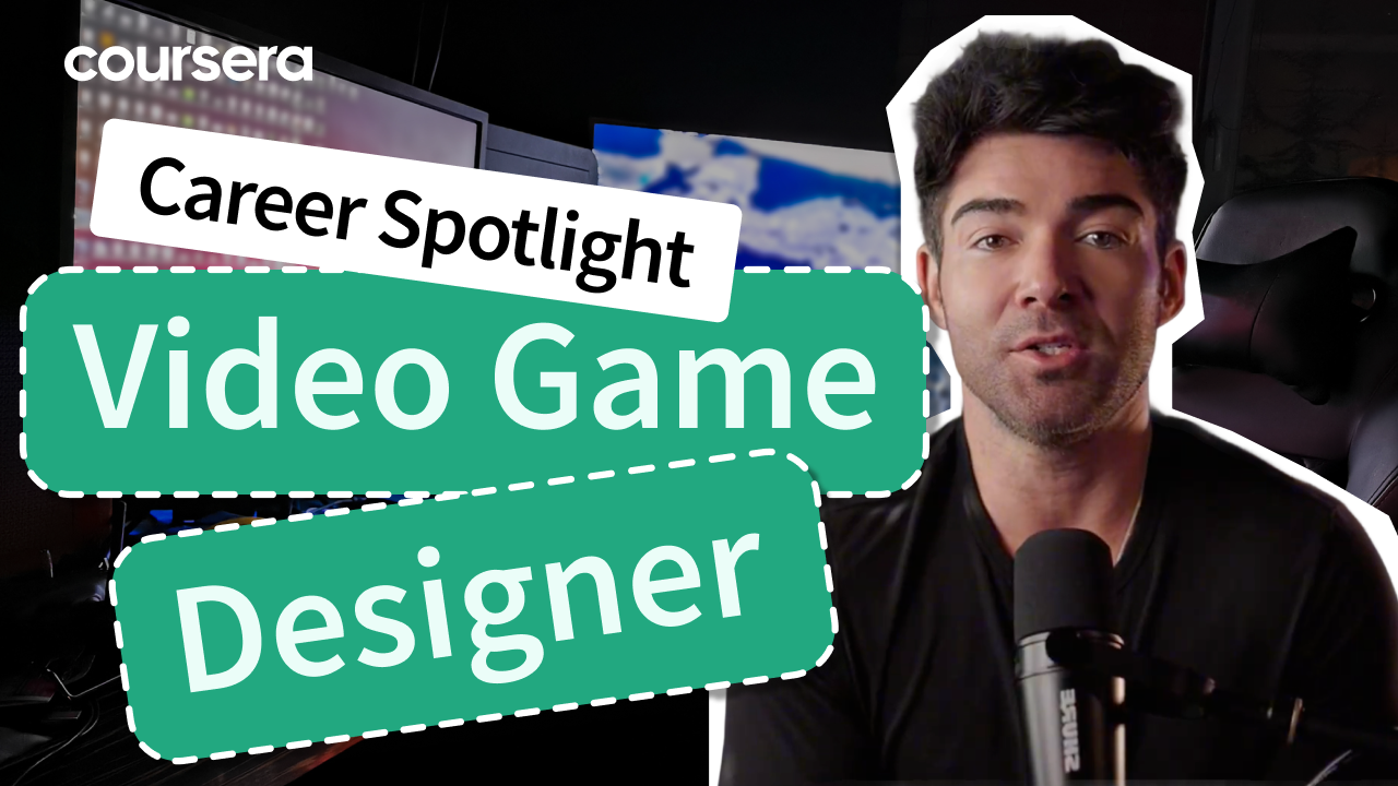 [Video thumbnail] Career Spotlight Video Game Designer
