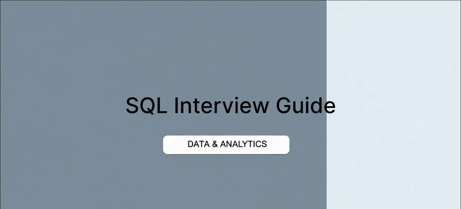 SQL Data Analyst Interview Preparation Guide (2026) | Coursera