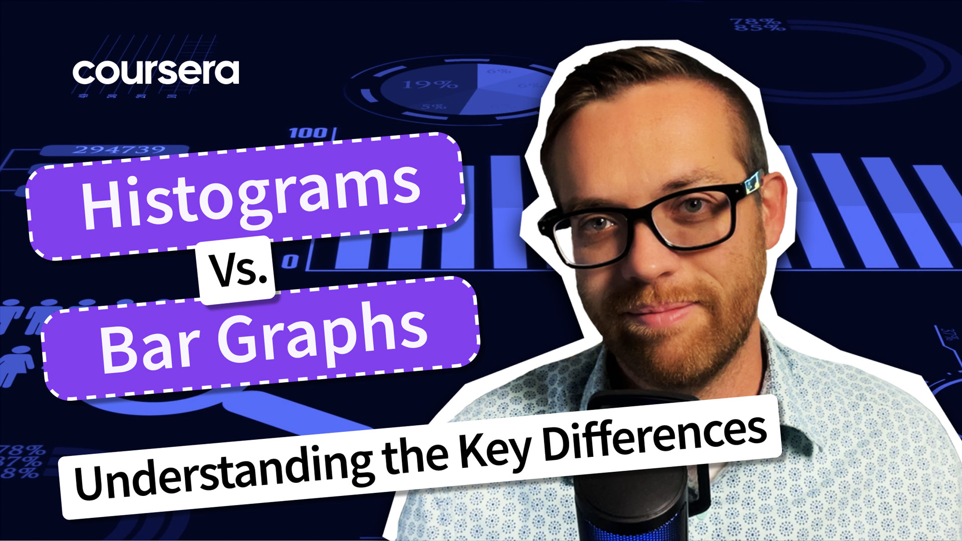 [Video thumbnail] Histograms vs. Bar Graphs Understanding the Key Differences