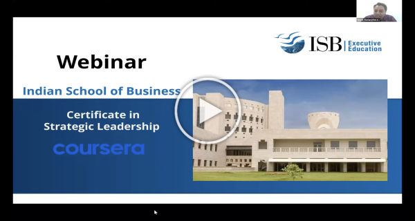 ISB SL Webinar 28th Oct