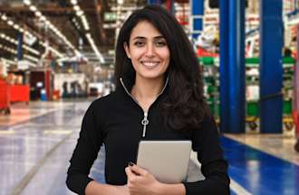 [Featured image[ Project manager in a black zip-up jacket holds folders of document