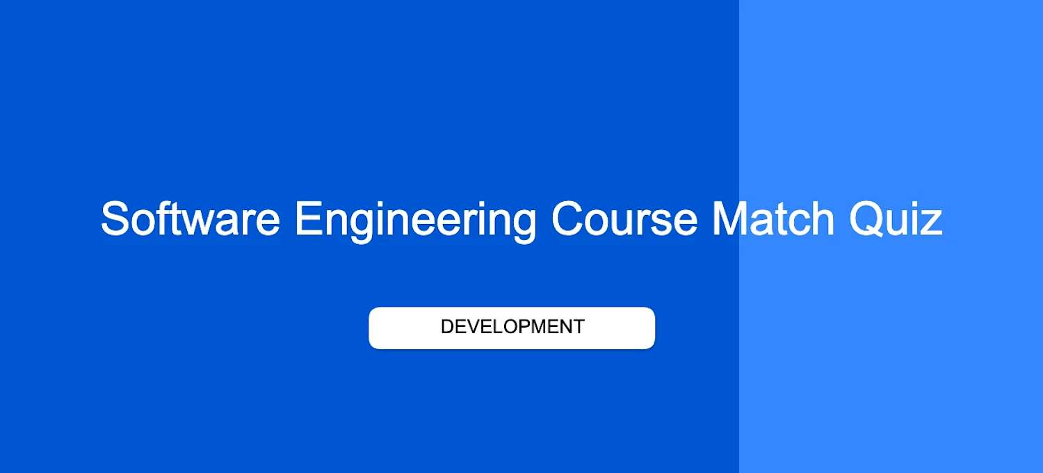 Which Software Engineering Course Should You Take? Find Out in 1 Minute ...