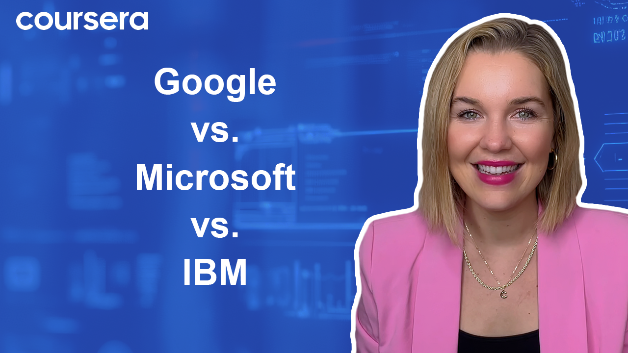 [Video thumbnail] Google vs. Microsoft vs. IBM