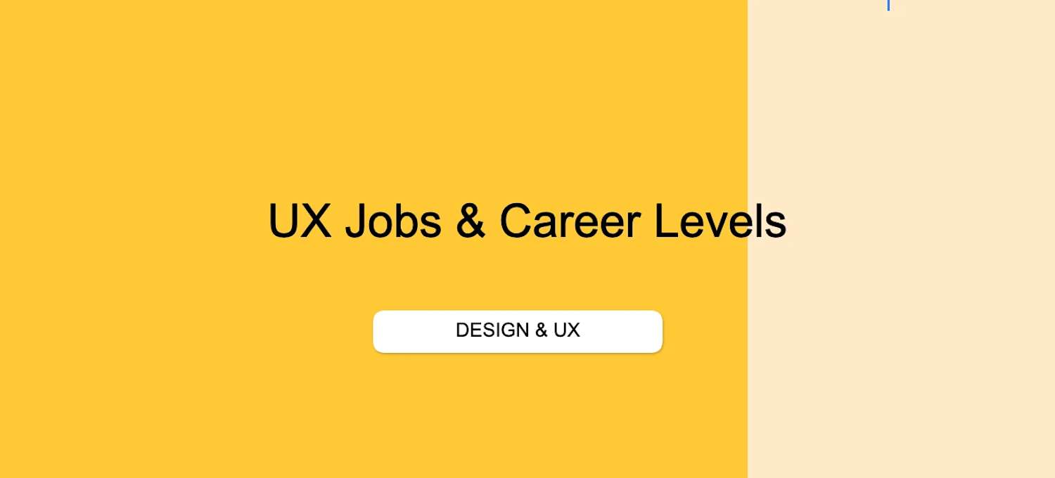 User Experience (UX) Career Roadmap: Jobs and Levels Guide | Coursera