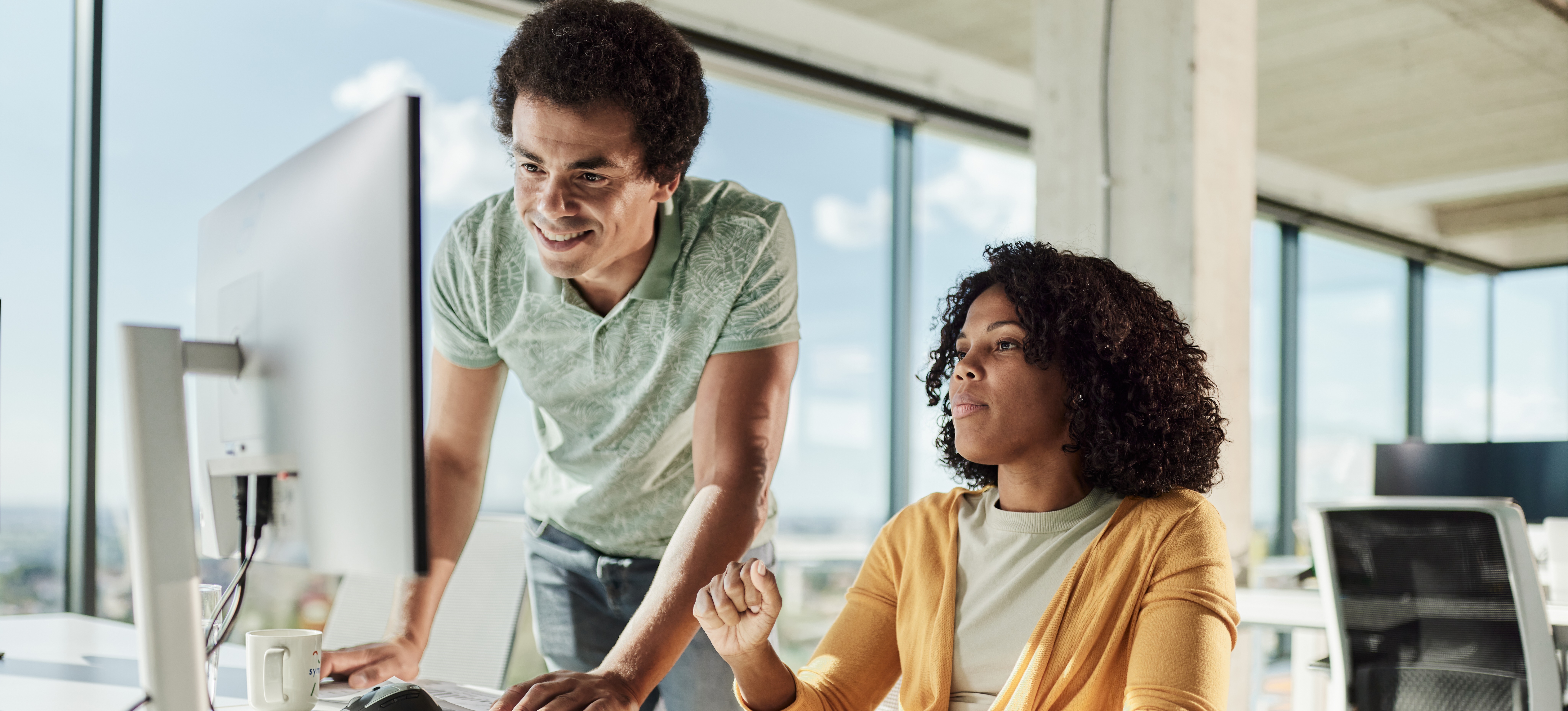 [Feature Image] Two designers explore graphic design software options to find the program that will help them best complete their shared project.
