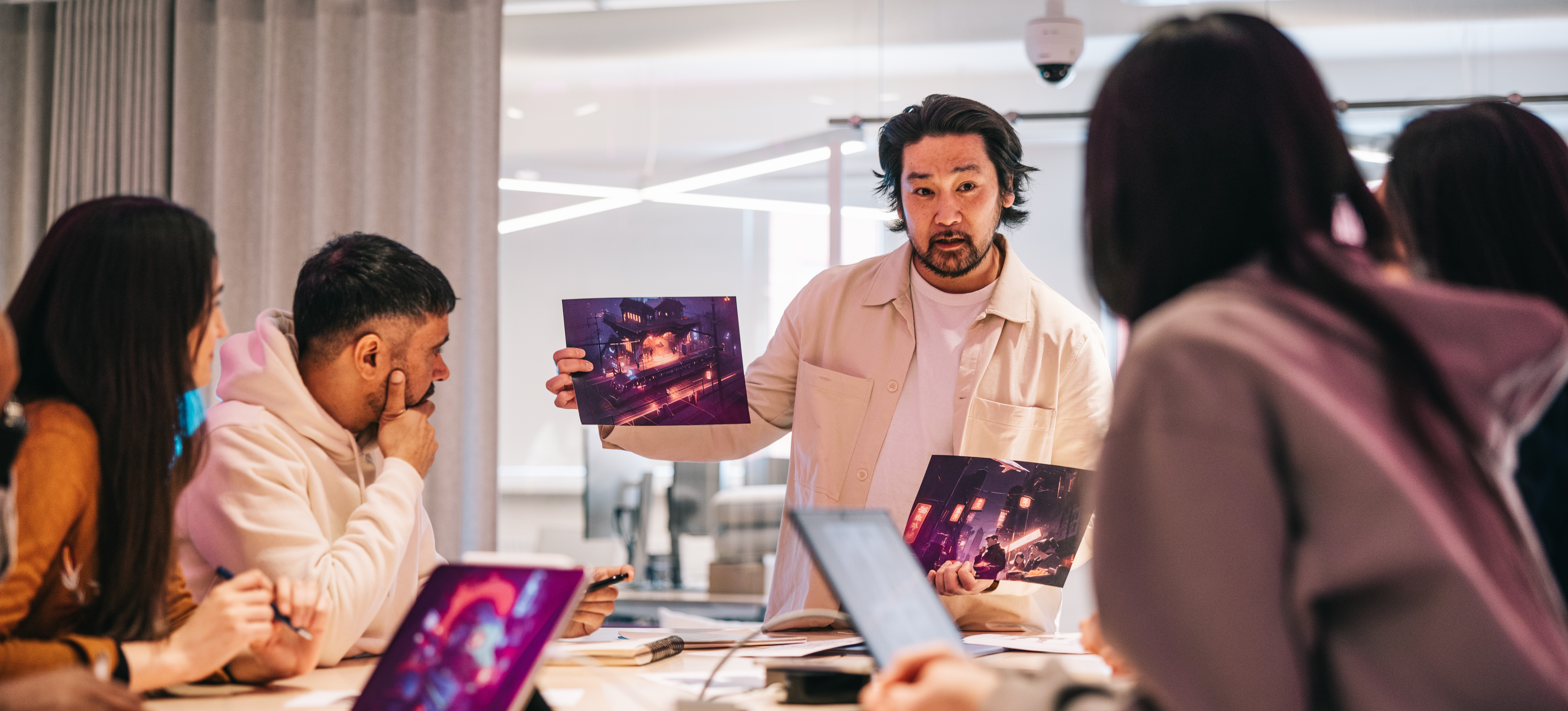 [Featured Image] A group of gaming designers are working together on a new virtual game building in non-fungible tokens.