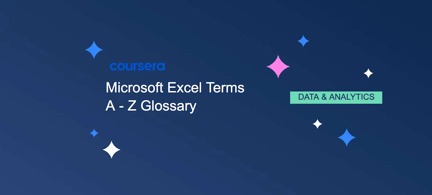 Excel Terms & Vocabulary | Coursera