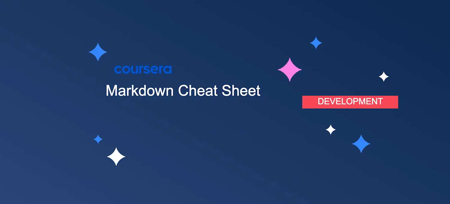 Markdown Cheat Sheet | Coursera