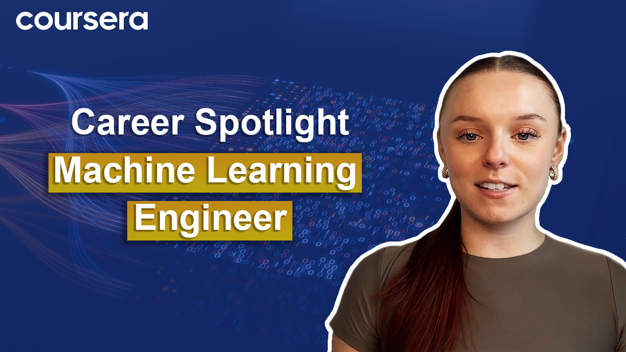 [Video thumbnail] Career Spotlight Machine Learning Engineer