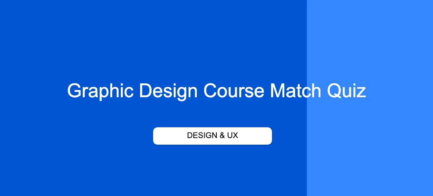 Course Matching Which Graphic Design Course Should You Take? Find Out in 1 Minute ...