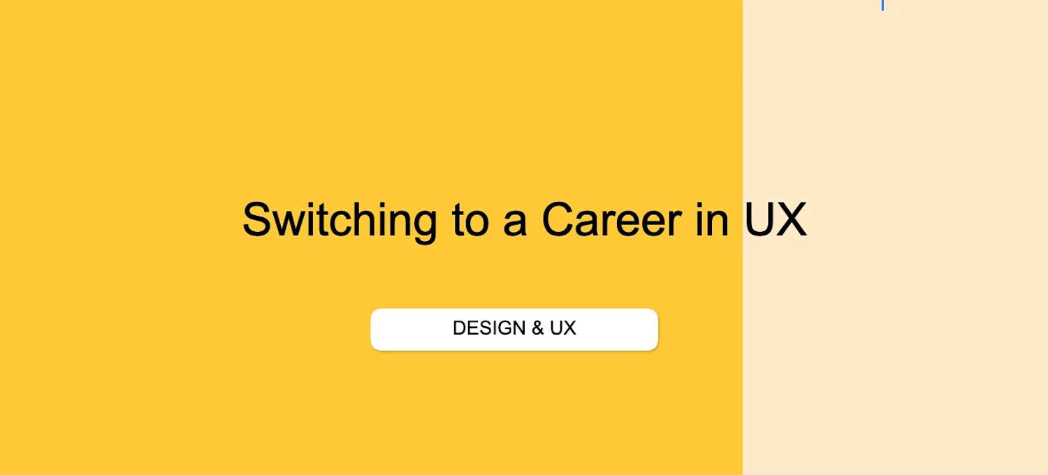 Your Step-by-Step Career Change Guide to UX Design | Coursera