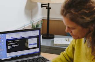 [Featured Image]: A product Tester, working on a laptop, is analyzing information to evaluate a company's product.