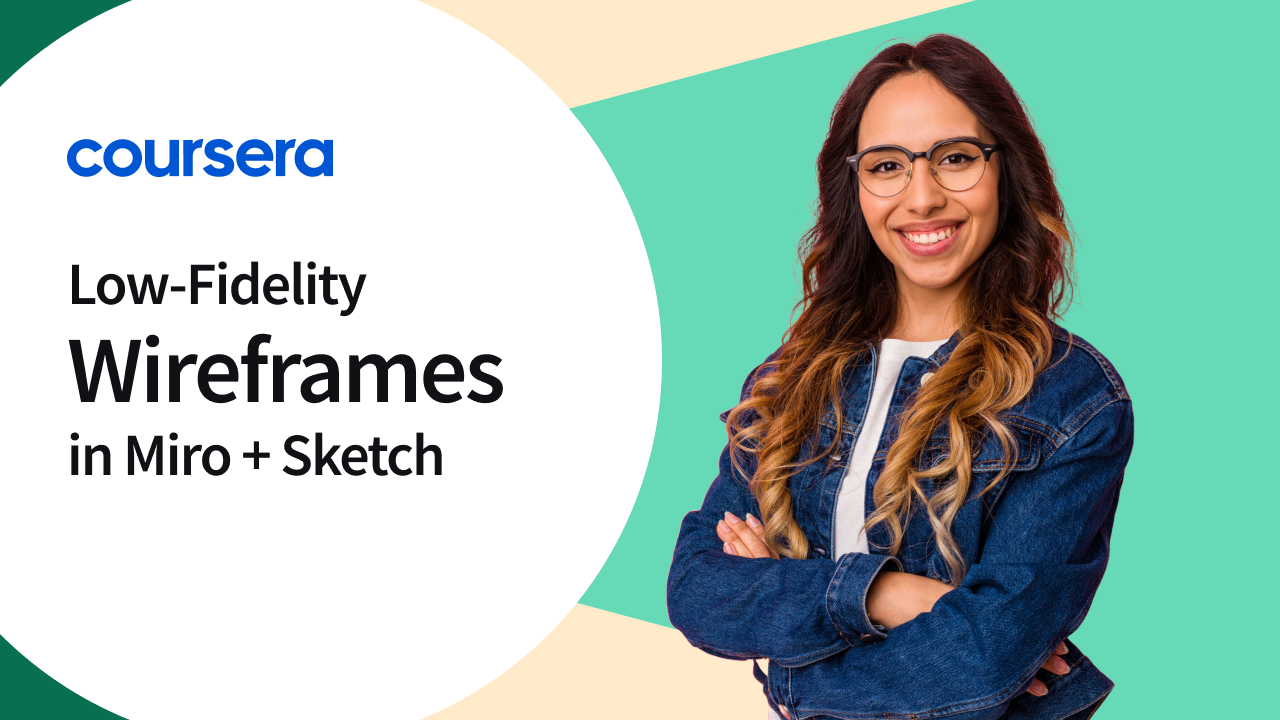 [Video thumbnail] Low-Fidelity Wireframes in Miro + Sketch