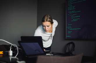 [Featured image] A software engineer tests her code for edge cases.