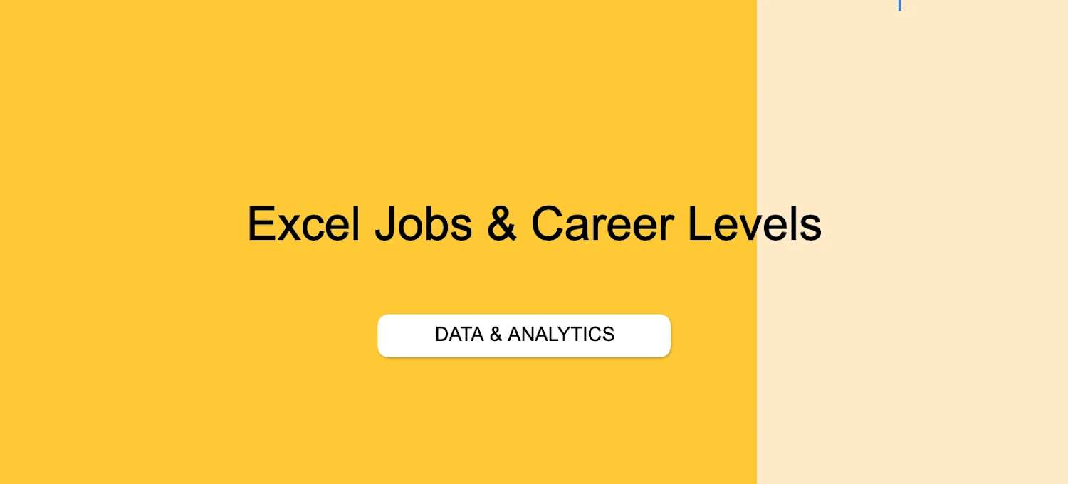 Microsoft Excel Career Roadmap Jobs and Levels Guide Coursera