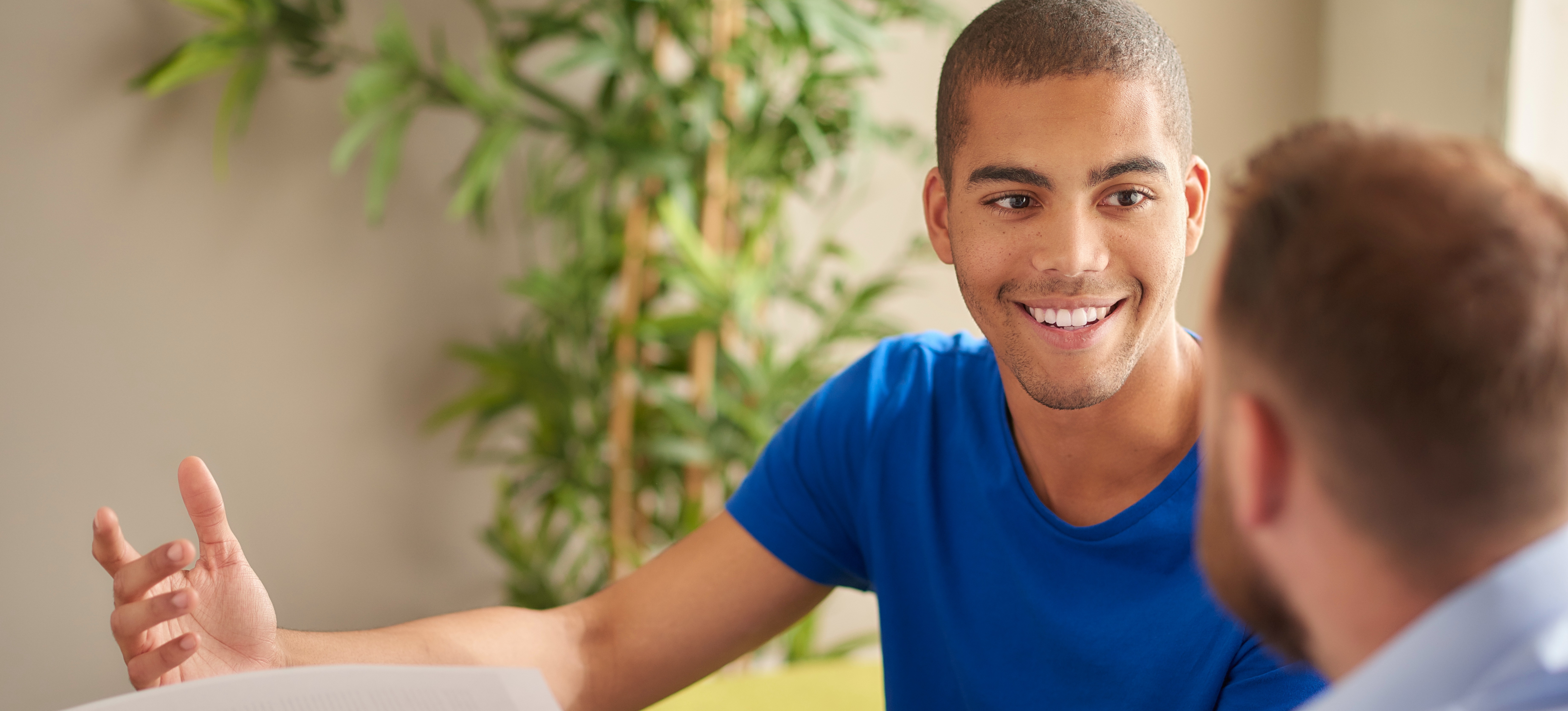 [Feature Image] After asking, “What is technology consulting,” a college learner and their mentor discuss career possibilities and the ideal direction for the remainder of their education.
