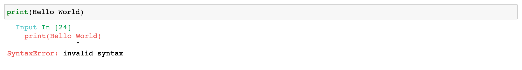 How to Identify and Resolve Python Syntax Errors | Coursera