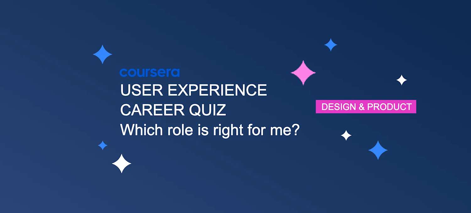 User Experience (UX) Career Quiz: Which role is right for me