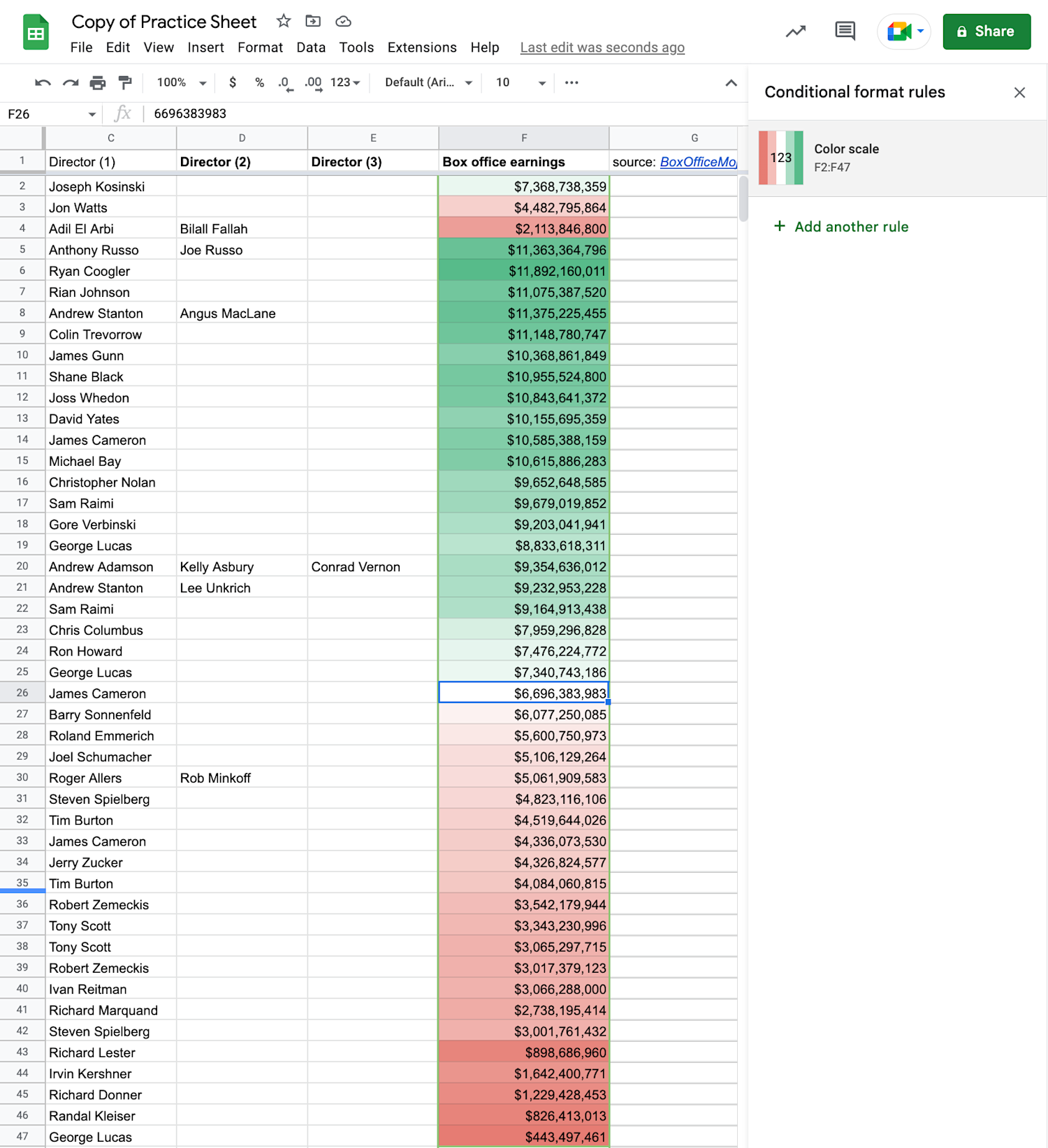 Conditionally Format Cells based on Values in another range : r/excel