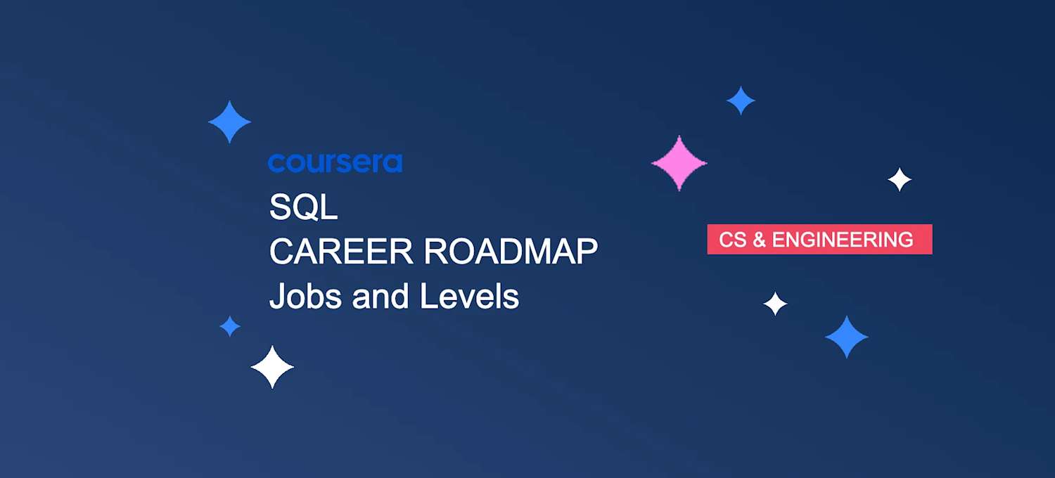 SQL Career Roadmap: Jobs and Levels Guide | Coursera