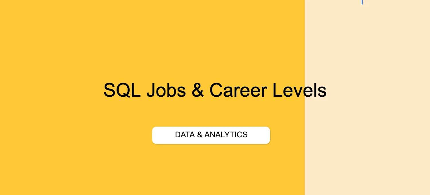 SQL Career Roadmap: Jobs and Levels Guide | Coursera