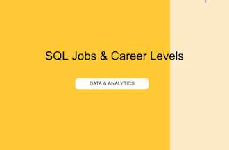 SQL Career Roadmap and Job Leveling Matrix
