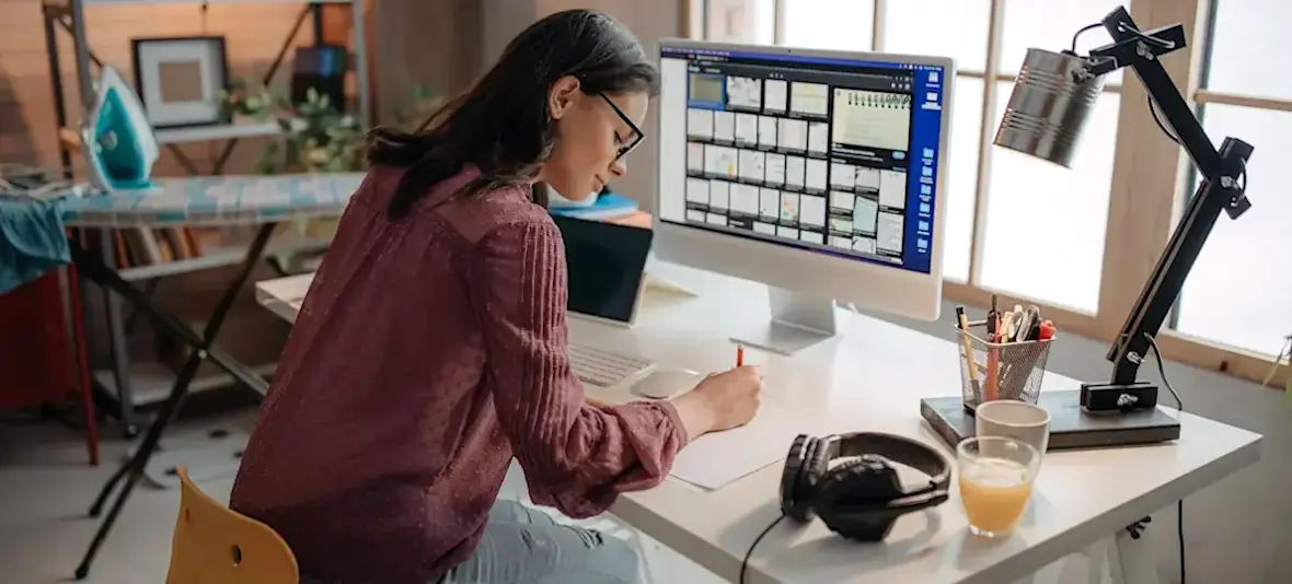 [Featured image] A remote employee sits at a desk in their home office and uses a feedforward neural network for image recognition tasks.